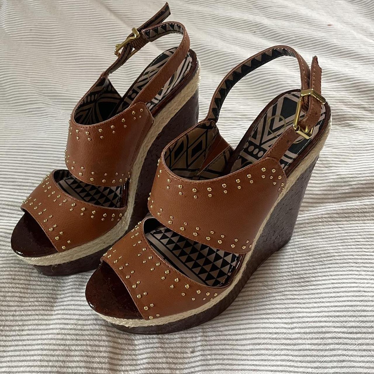 Jessica Simpson high heel wedges Size: 6 #wedges... - Depop