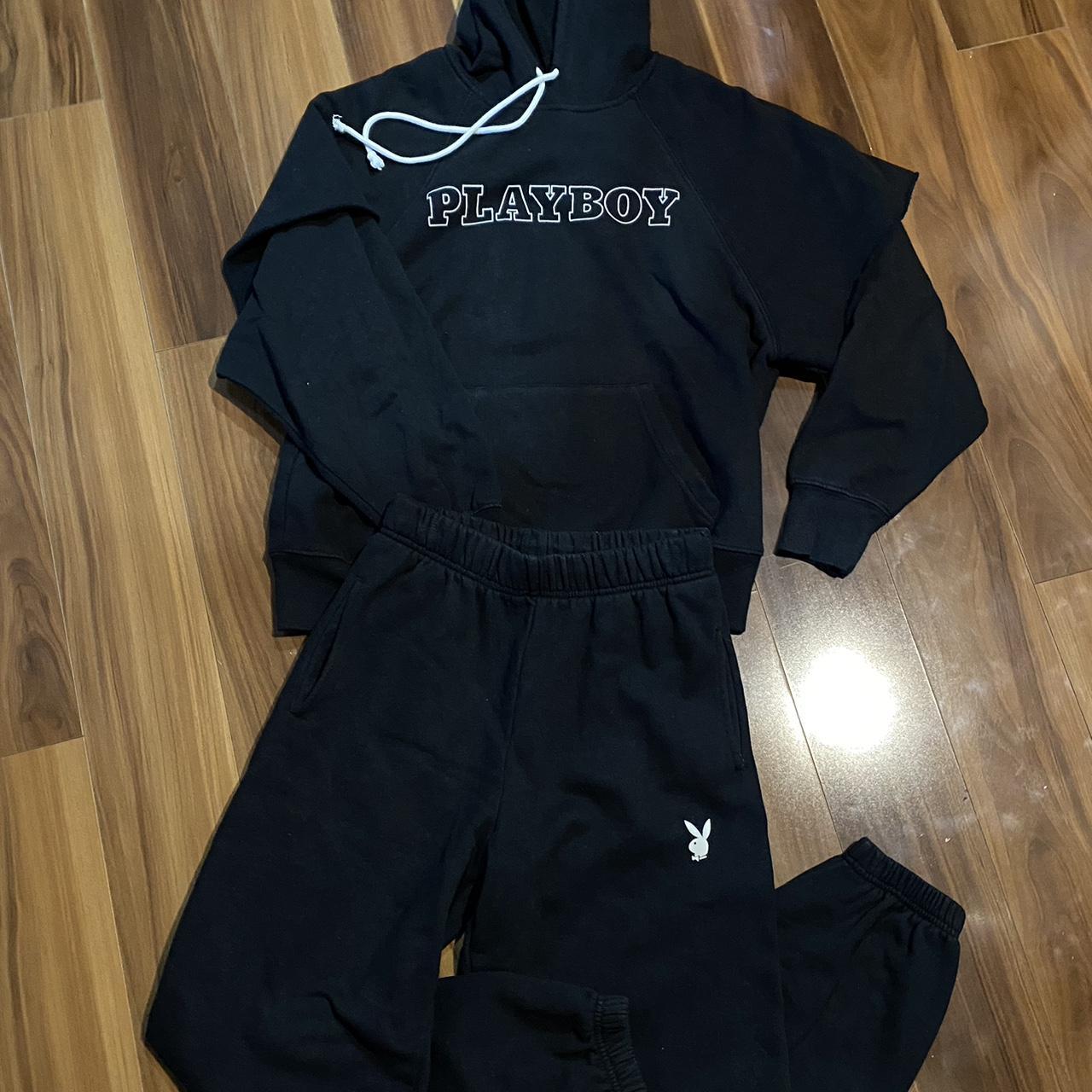 Playboy sweatpants and online hoodie