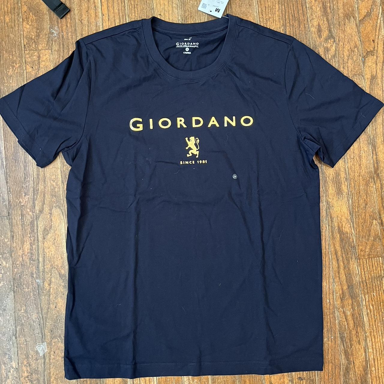 Giordano's Golden Print Tees. | Printed tees, Tees, Mens tshirts