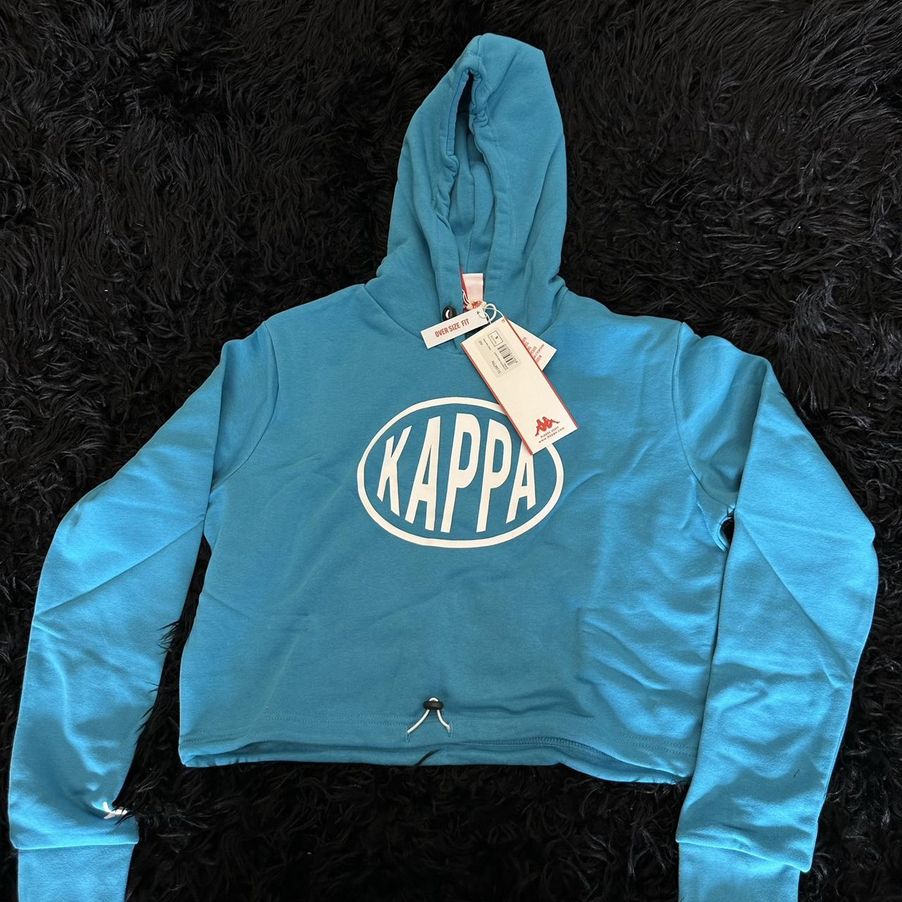 Kappa Plock Blue Hoodie Brand New, Unused and in... - Depop