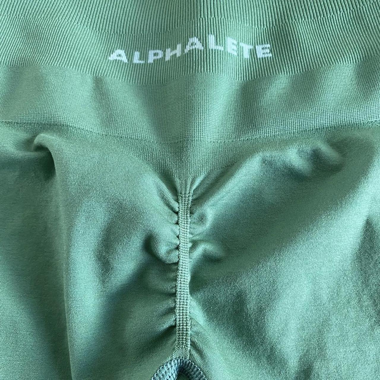 Alphalete amplify leggings In color Jade Bought - Depop