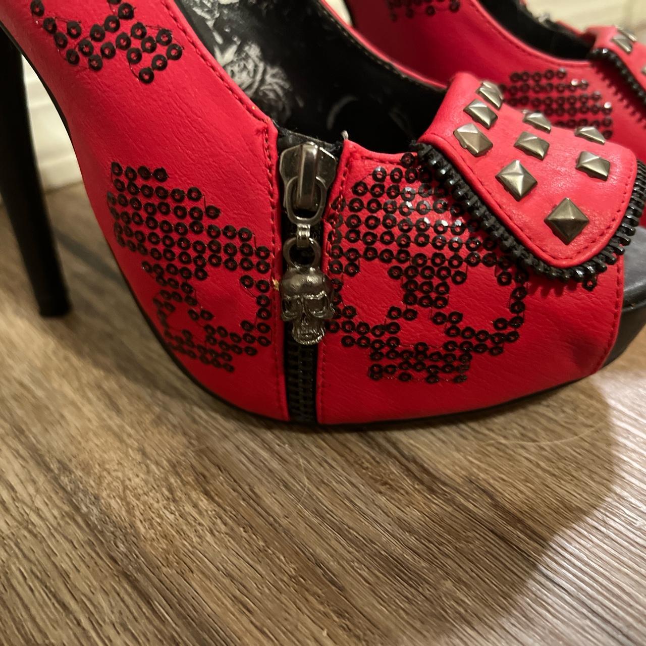 Iron fist best sale red skull heels