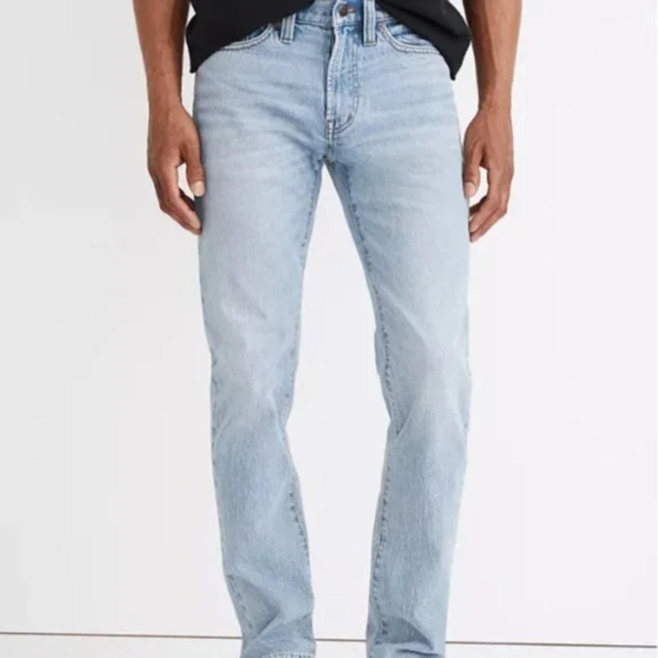 MADEWELL Athletic Slim Authentic Flex Jeans in... Depop