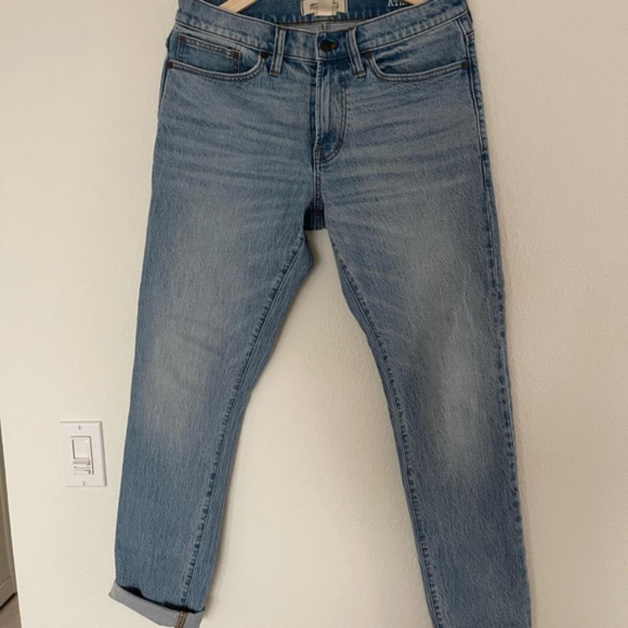 MADEWELL Athletic Slim Authentic Flex Jeans in... Depop