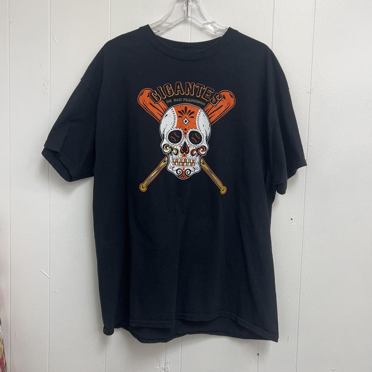 SF Giants Dia de Los Muertos tee. Size Large. - Depop