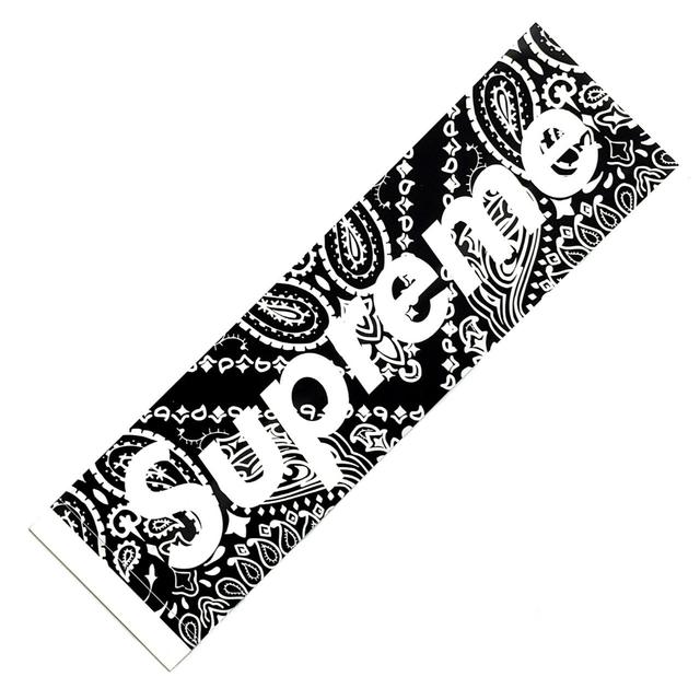 Orders Supreme Red Paisley Logo Sticker