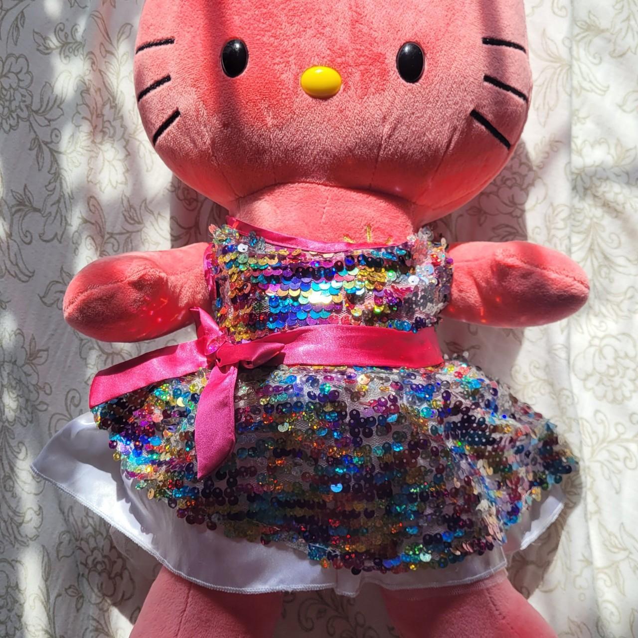 BUILD-A-BEAR HELLO KITTY Sanrio Sunshine Kitty Plush Toy 18