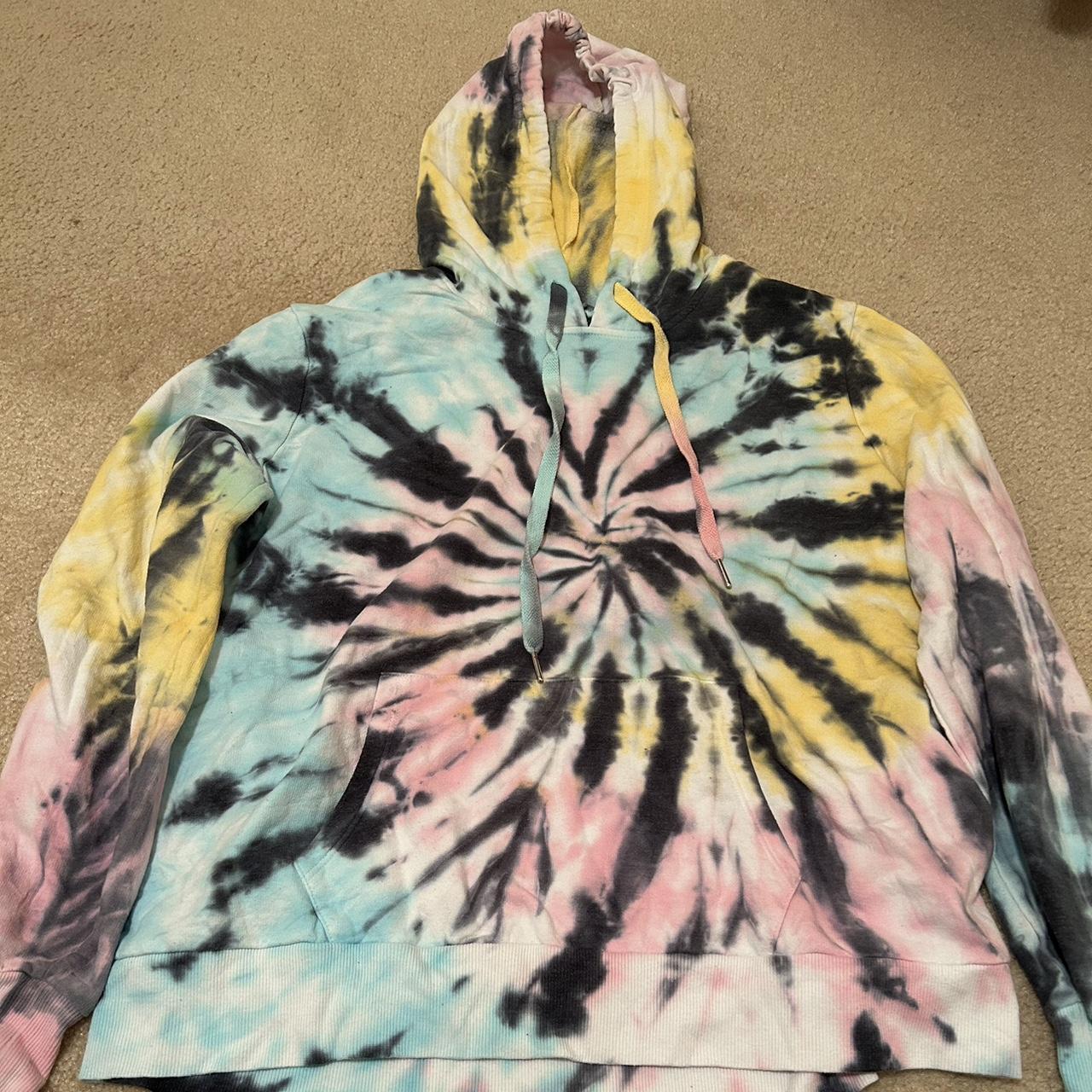 No boundaries discount tie dye hoodie