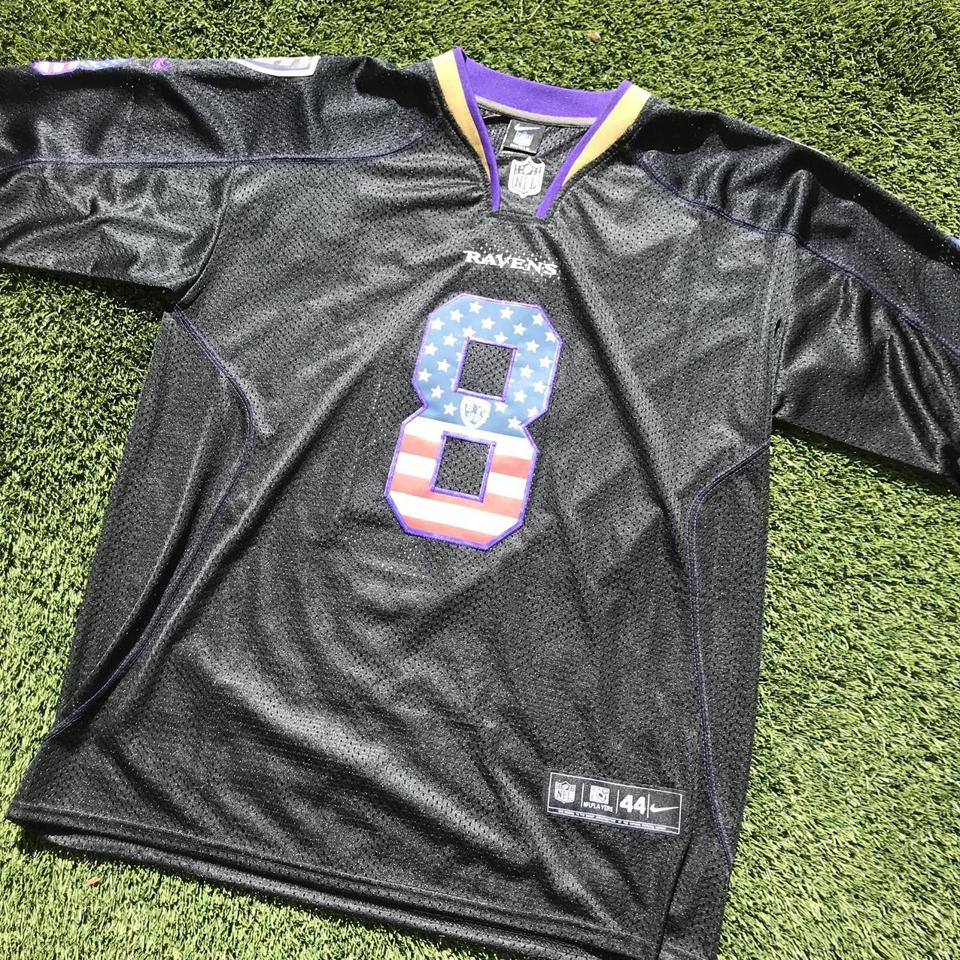 Nike Baltimore Ravens Lamar Jackson Color Rush - Depop