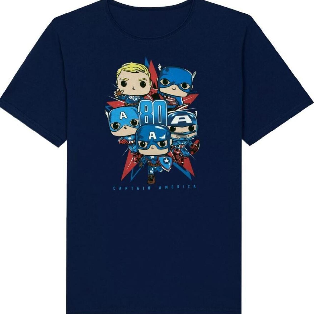 captain marvel funko shirt