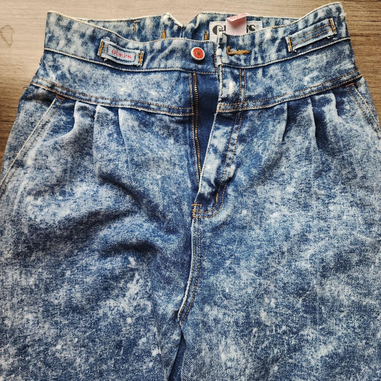 Vintage 80s/90s stone washed jeans Gino's, Depop