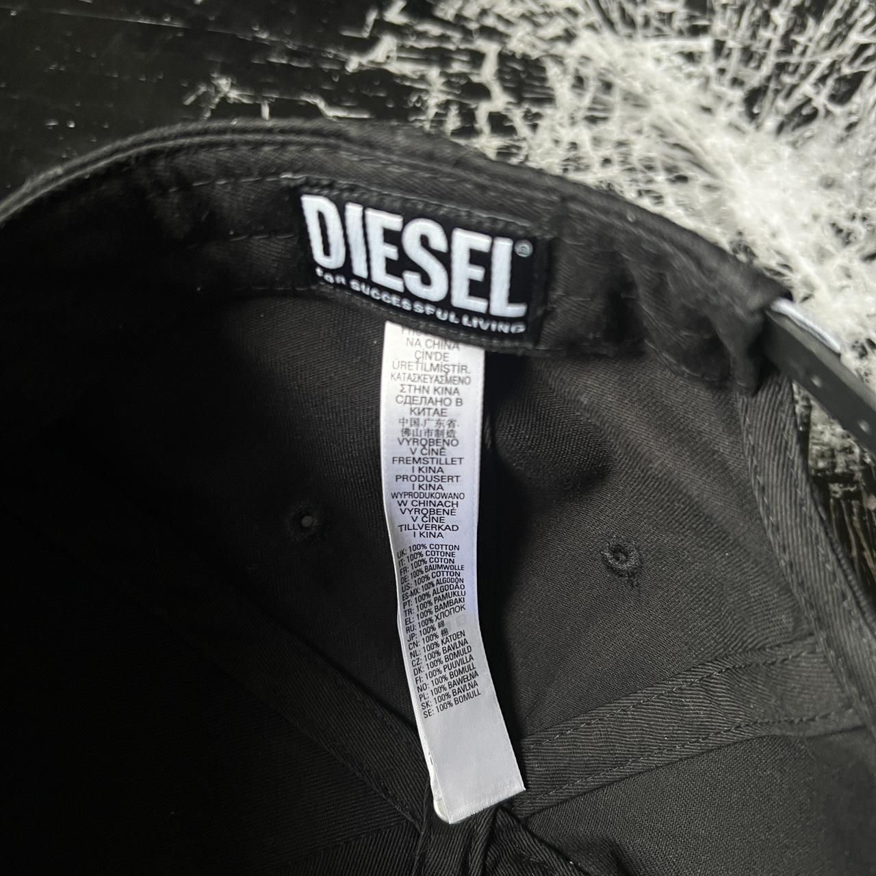 Diesel black cap Size 58 Only worn once, in great... - Depop