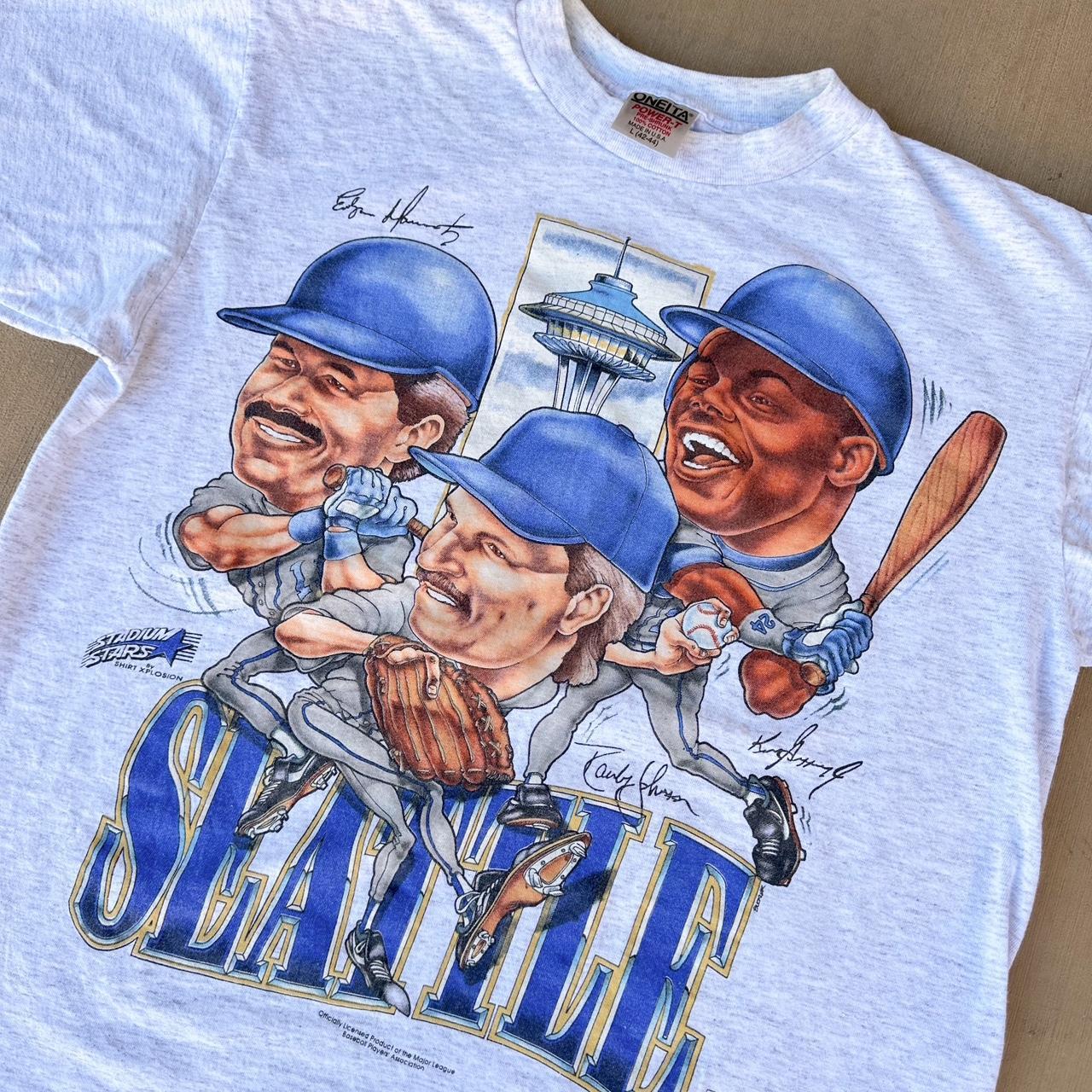 Vintage Randy Johnson Seattle Mariners T Shirt 