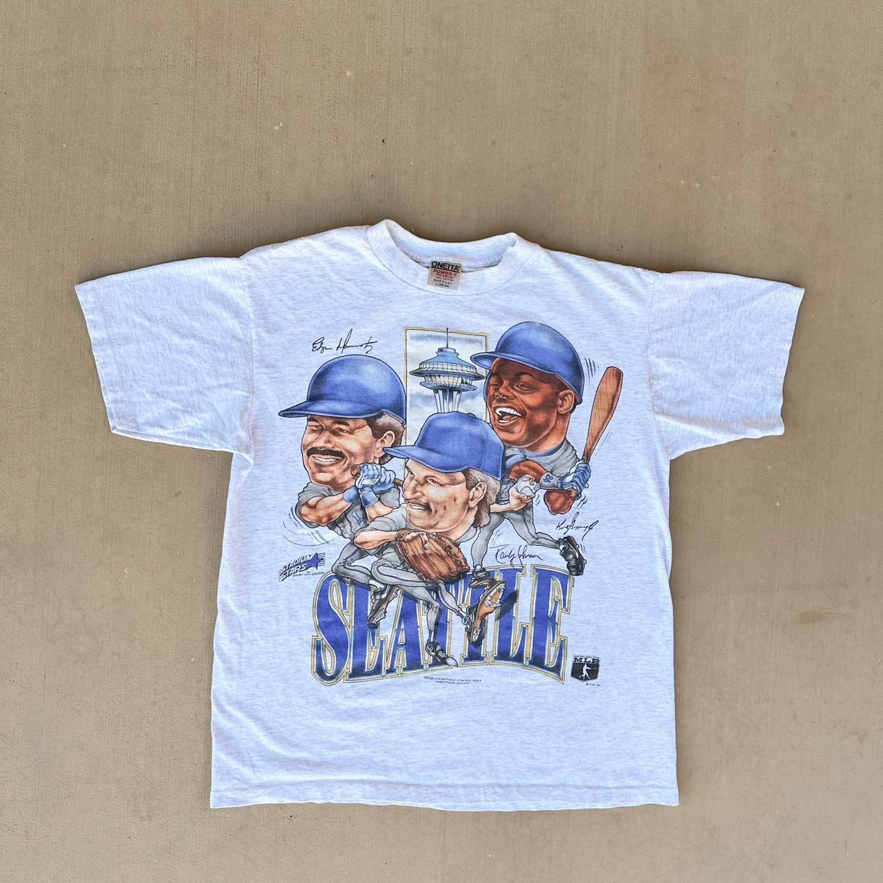 Vintage Randy Johnson Seattle Mariners T-Shirt Sz. L