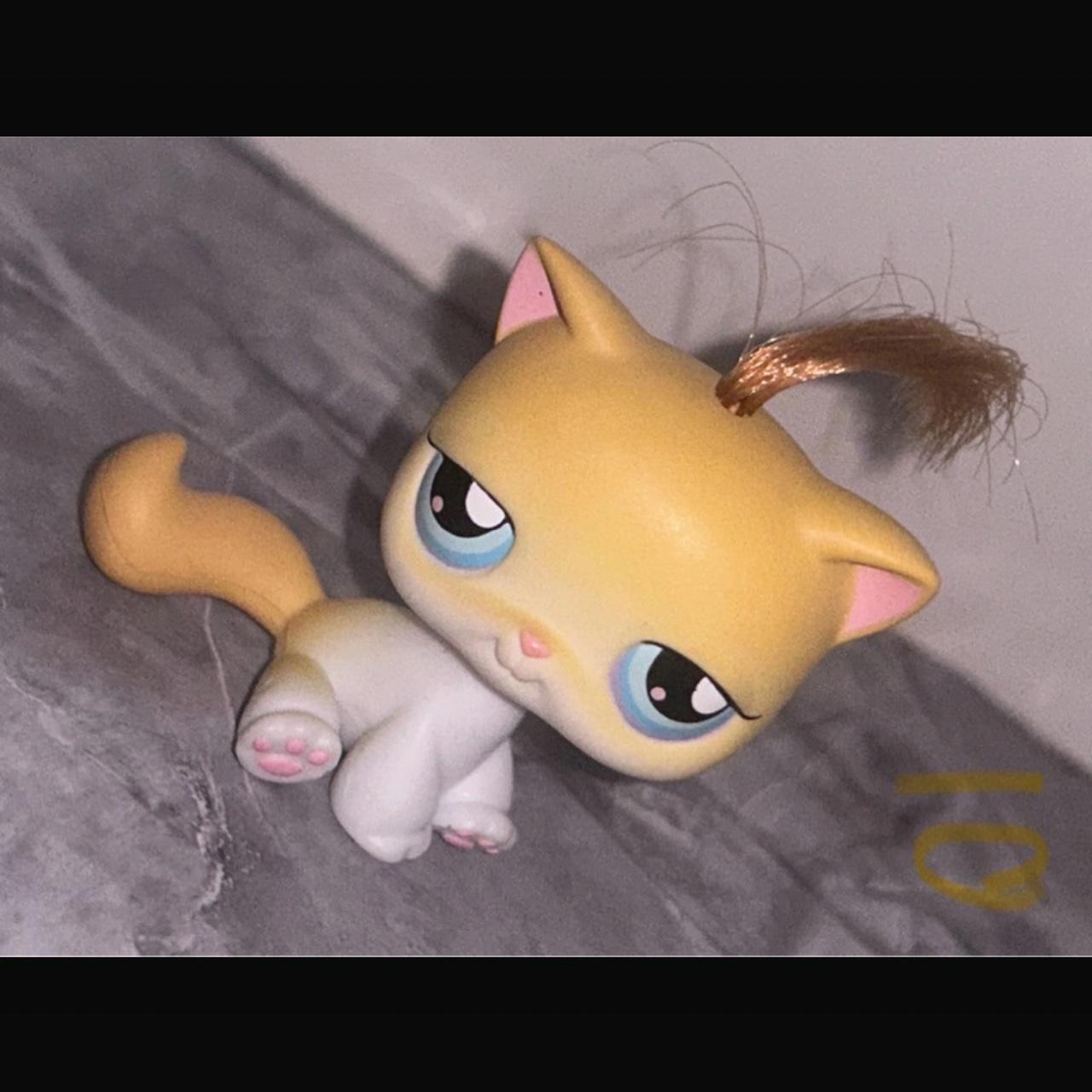 #42 littlest pet shop cat discontinued 2000s toy..., image size:1280x1280