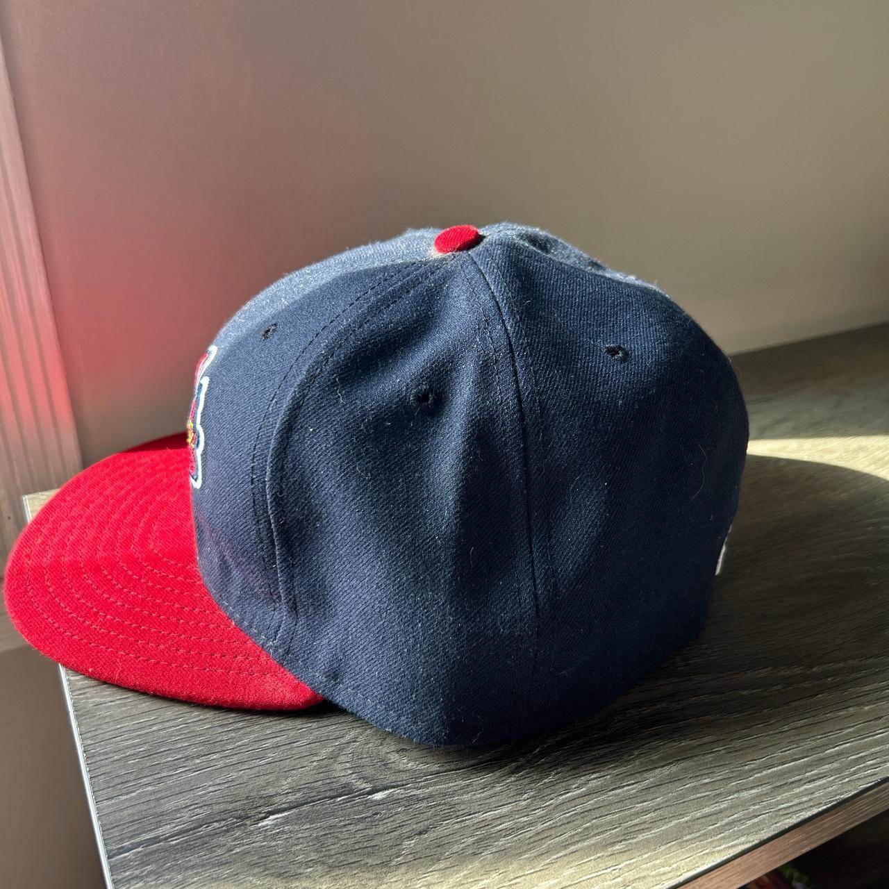 Atlanta Braves 7 3/8 fitted purple & light blue - Depop