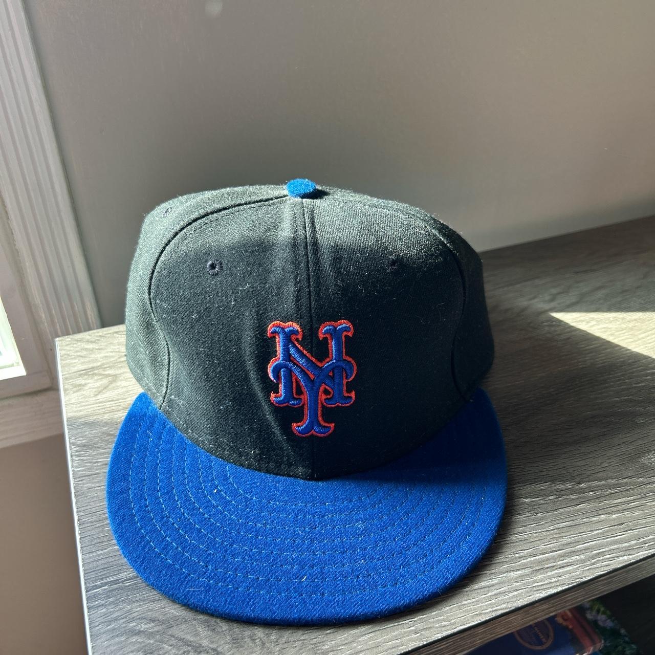 New Era New York Mets Fitted Hat Size 7 3/8 or 58.7cm - Depop