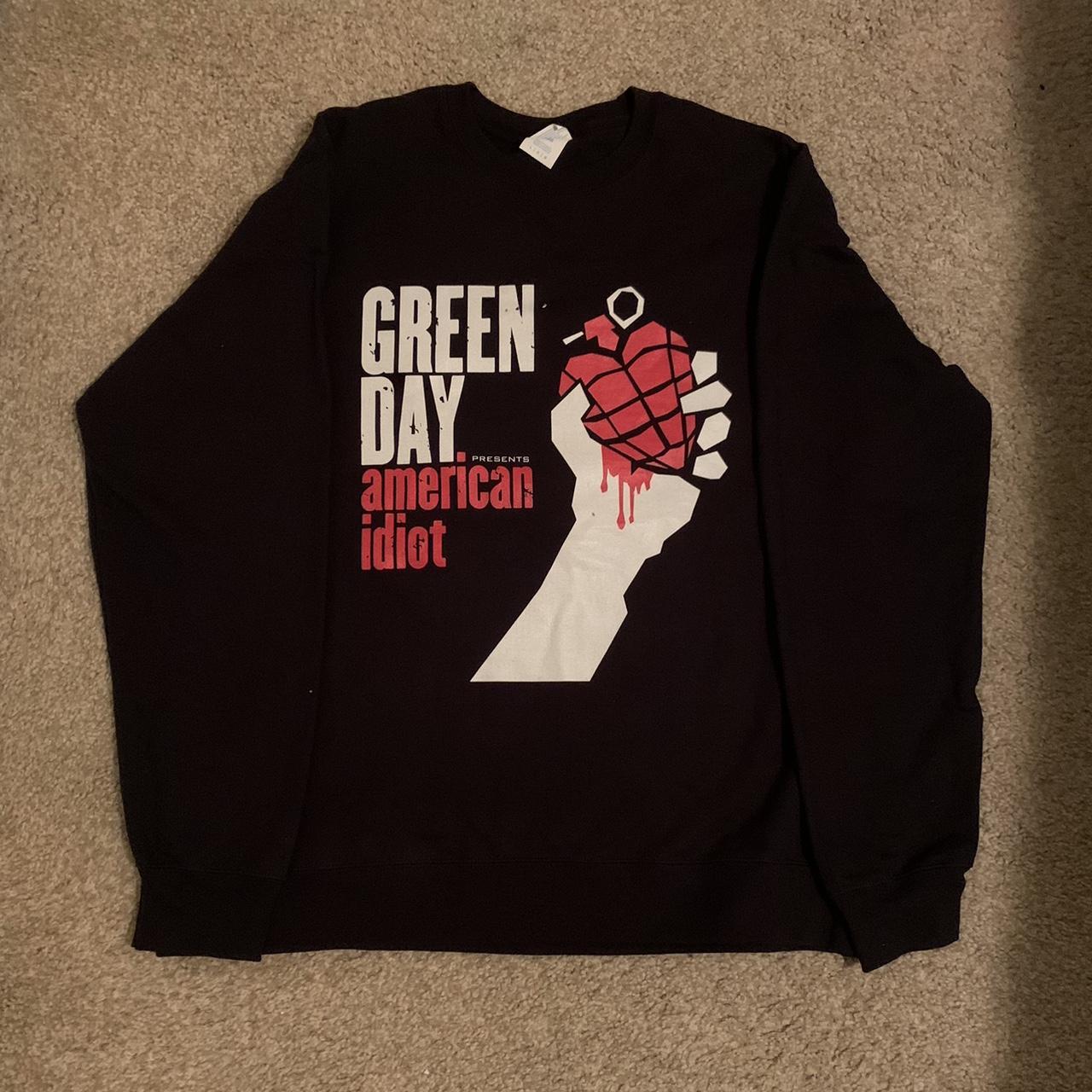 Brand New green day band sweatshirt Size:... - Depop