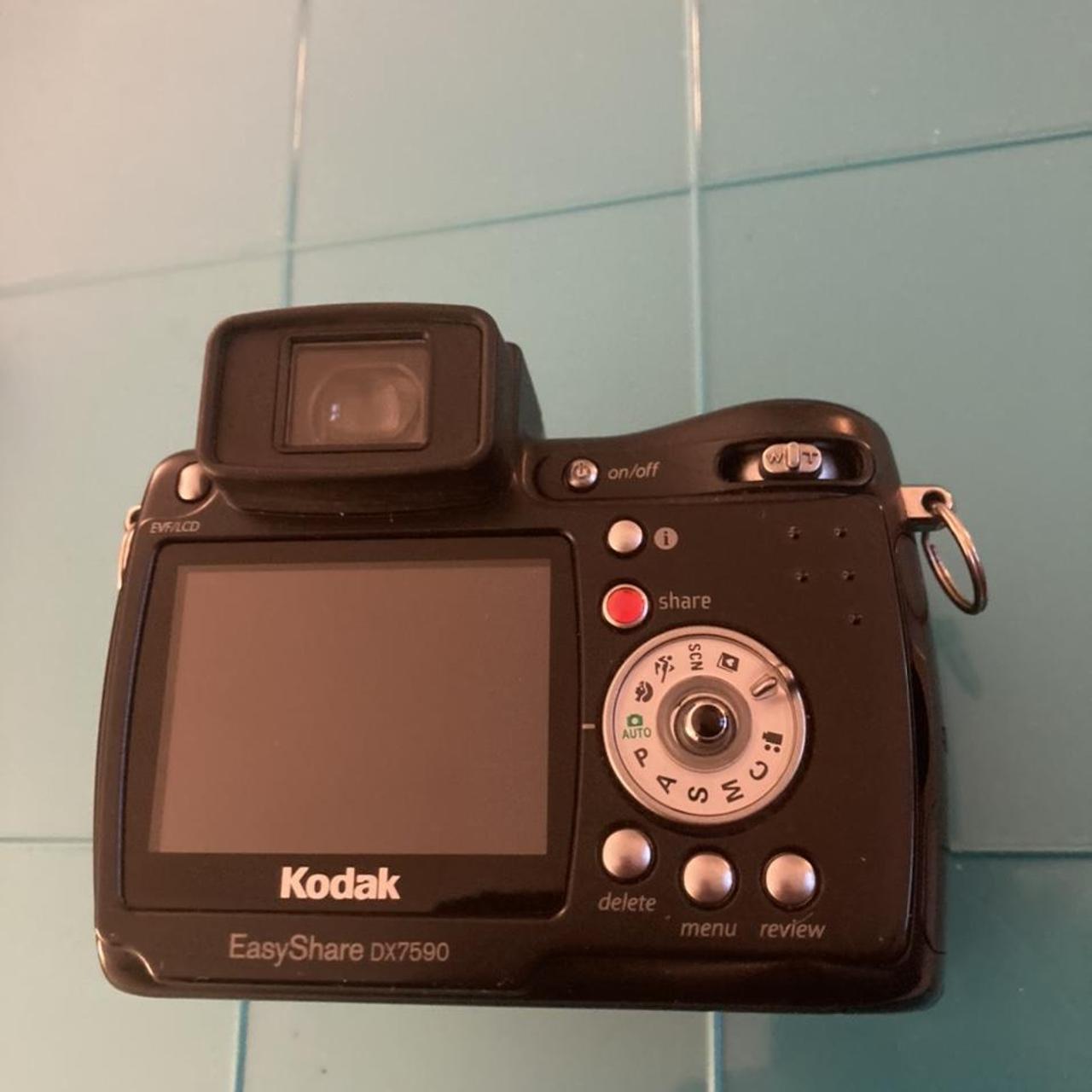 Kodak Easy Share DX 7590 Black Digital Camera In... Depop