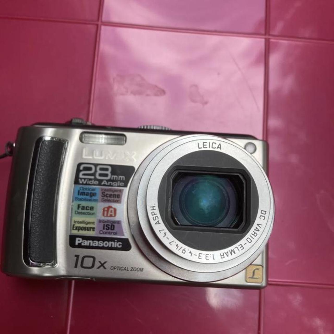 Panasonic LUMIX DMC -TZ5 Digital Camera SD Card... - Depop