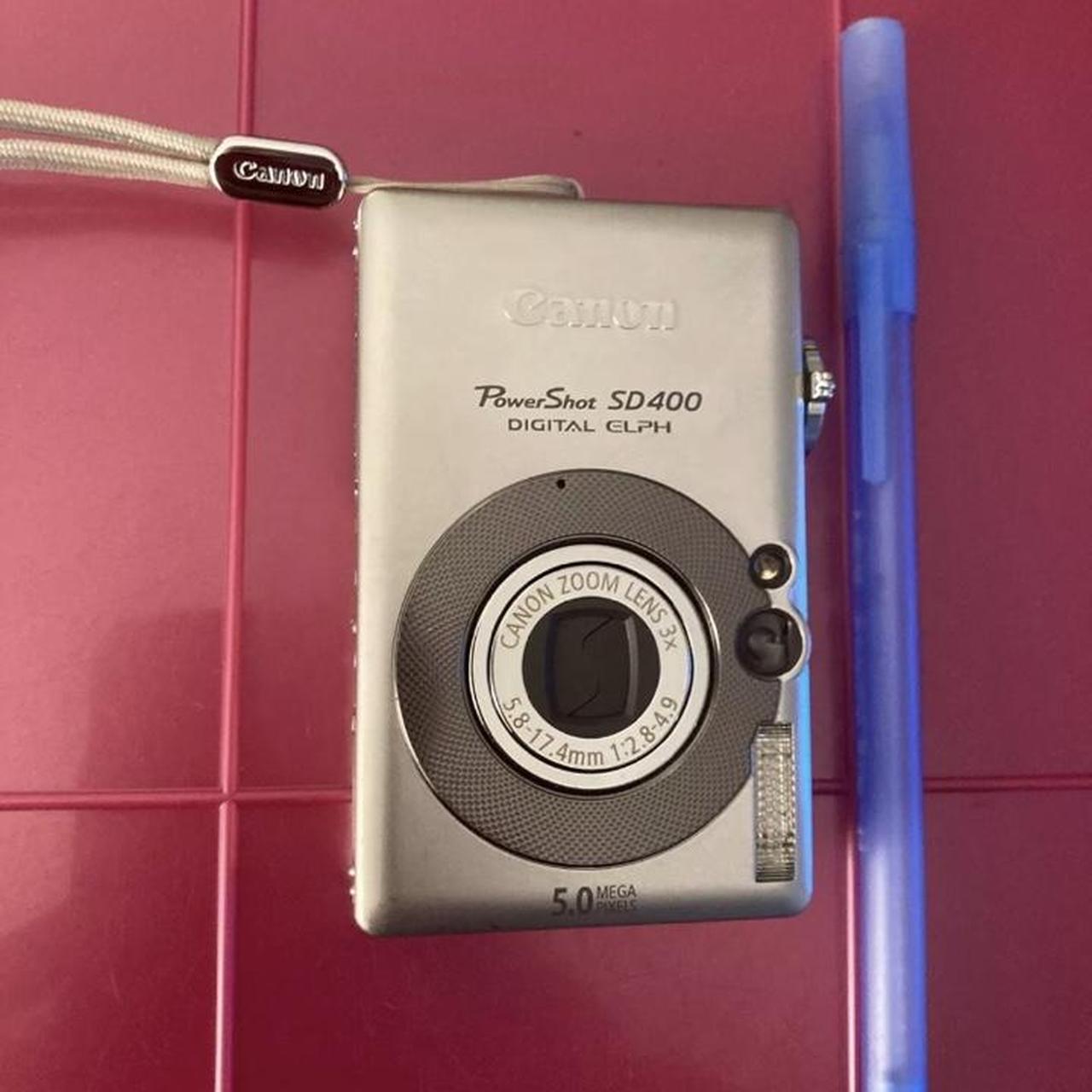 Canon PowerShot ELPH-SD 400-SILVER ULTRA COMPACT... - Depop