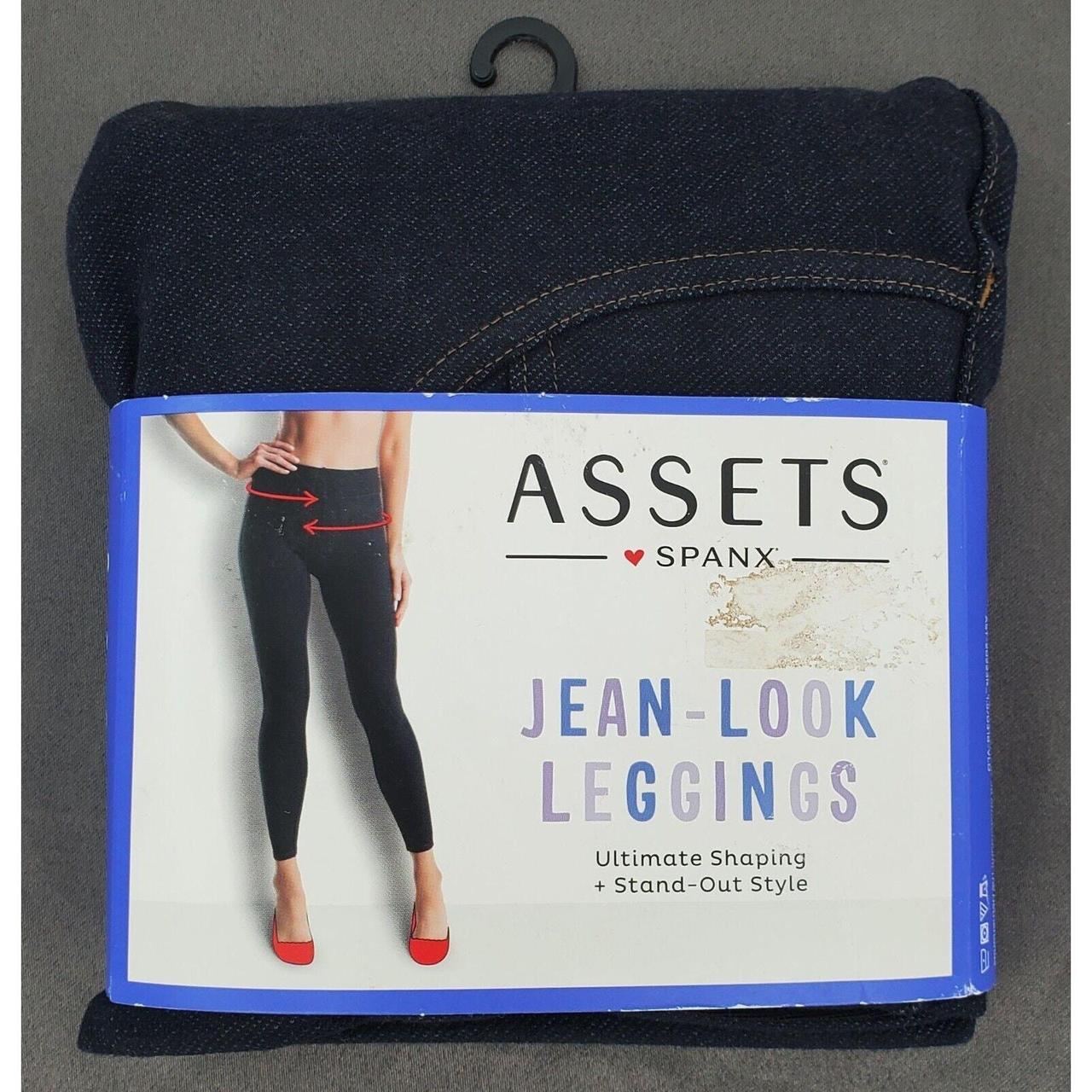 Assets spanx denim shaping leggings hotsell