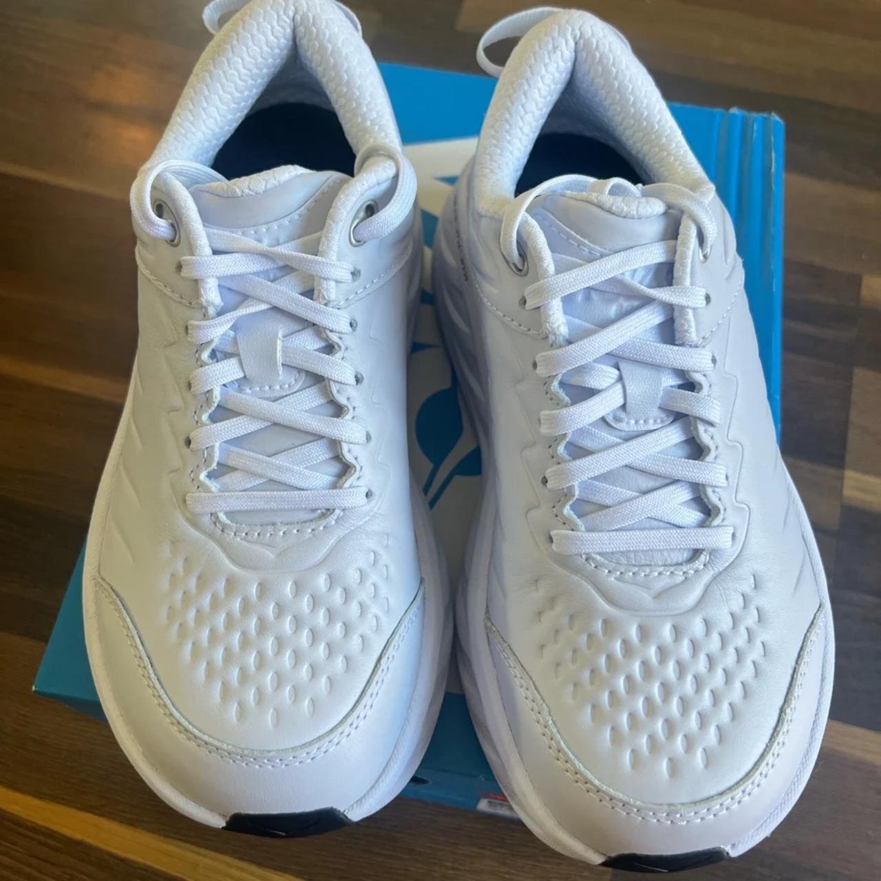 Hoka One One Women's White Trainers | Depop