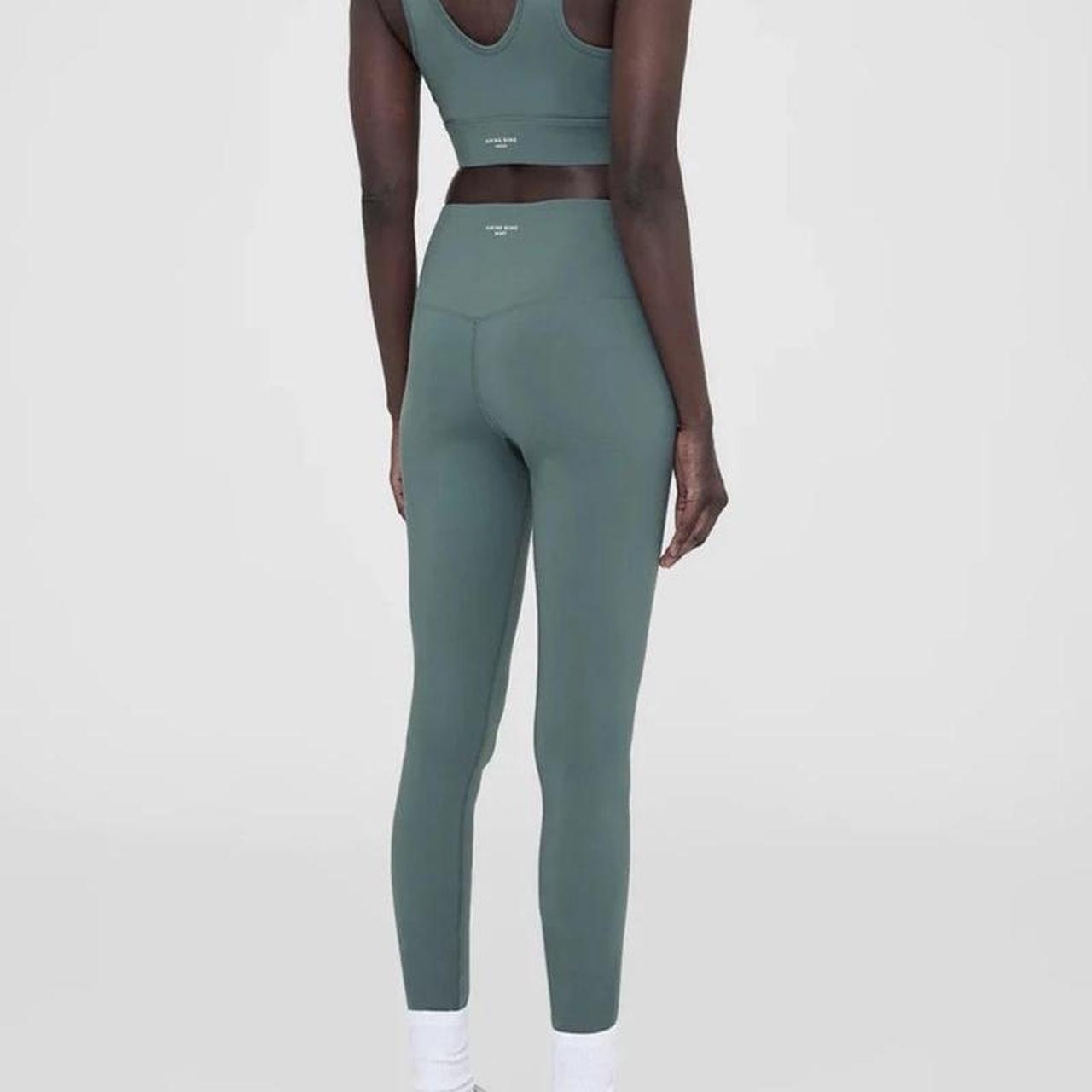 ANINE BING Women's Leggings Green/Grey XL – ANINE BING Blake