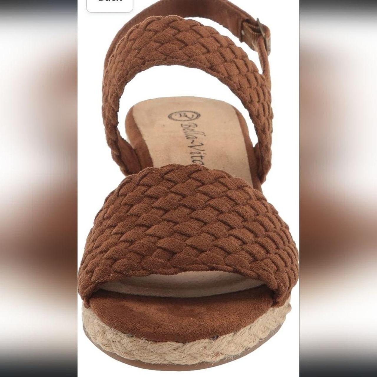 Bella Vita Women's Brown Sandals (6)