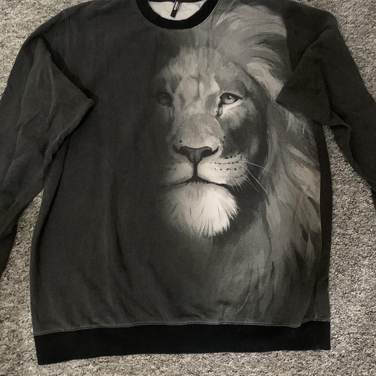 Versace deals lion jumper