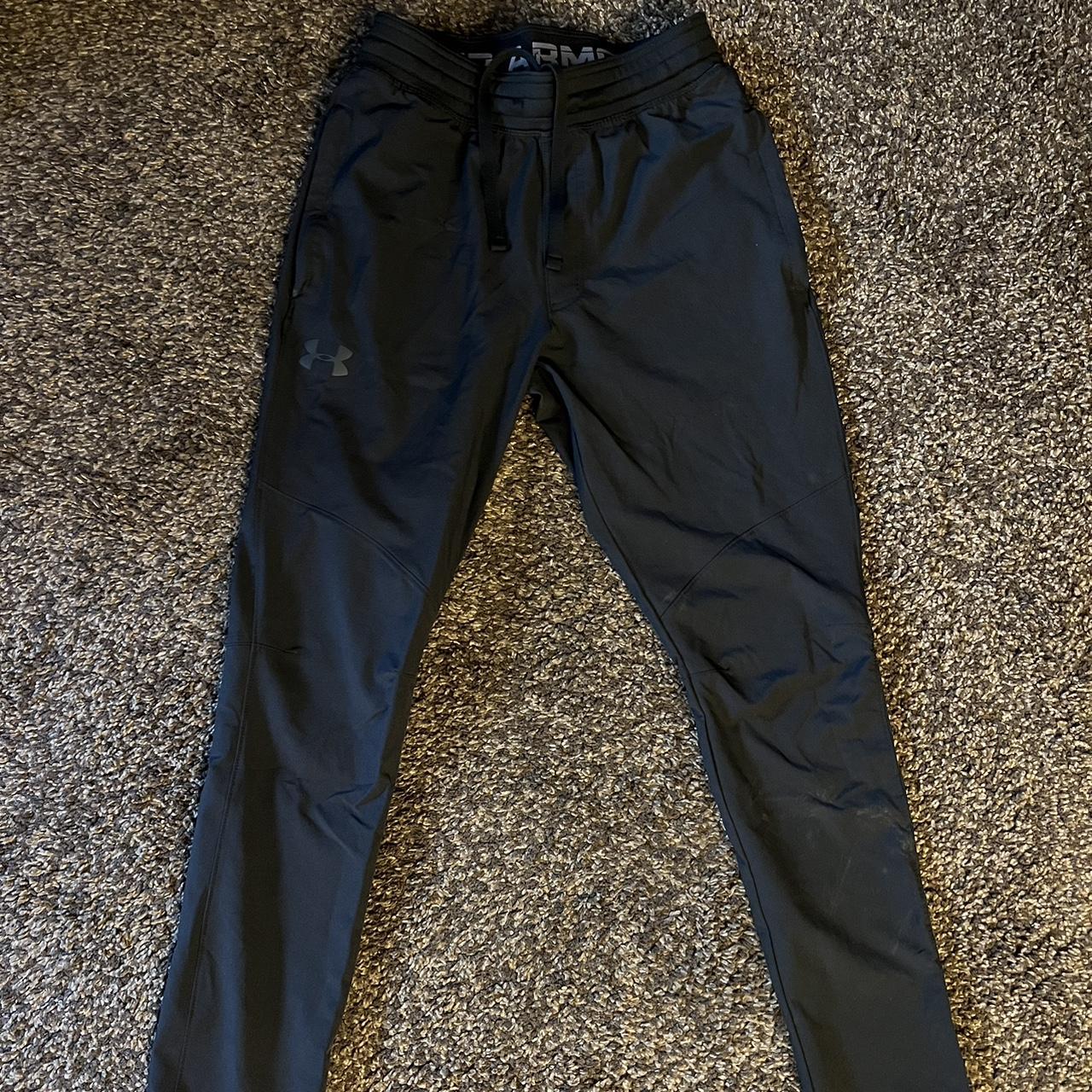 Under Armour Windbreaker Pants Size Medium Great... Depop