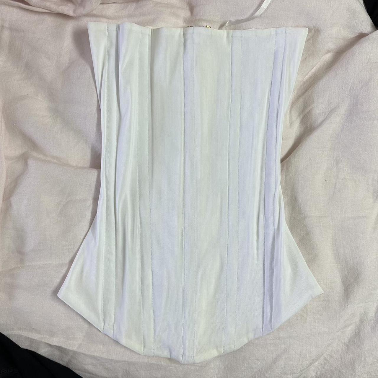 are you am i sunniva corset in white / size 00 /... Depop
