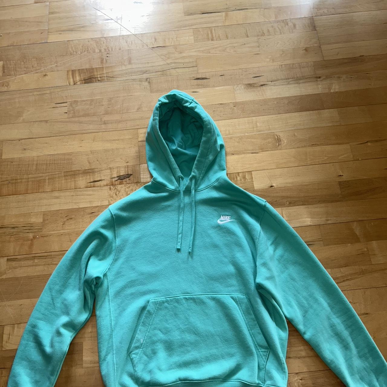 Turquoise on sale nike sweater