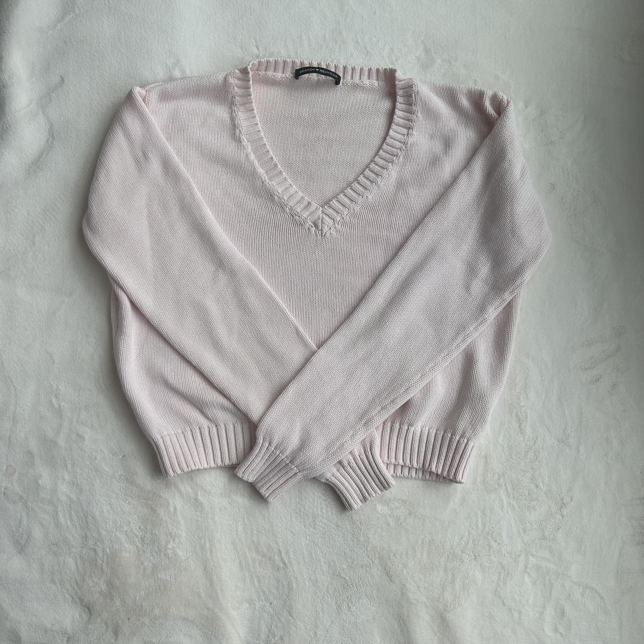 Pink Brandy Melville Sweater 🌼Baby pink Brandy... Depop