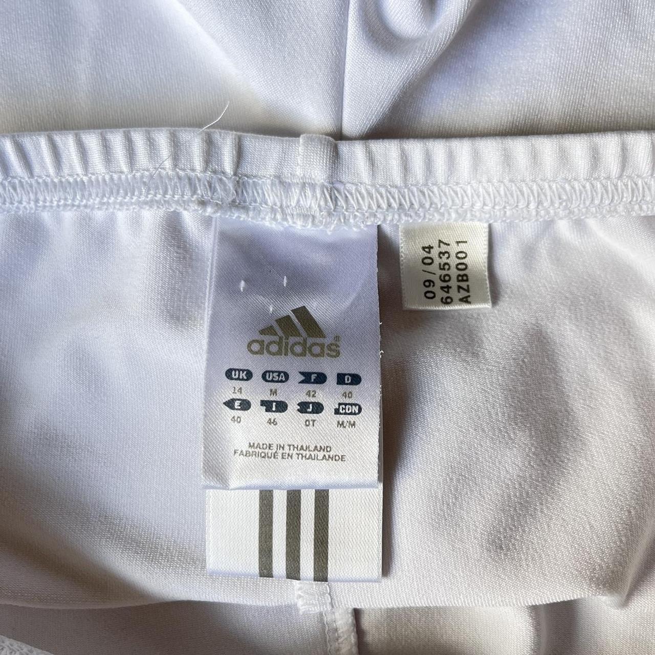 Adidas Women's White Shorts | Depop