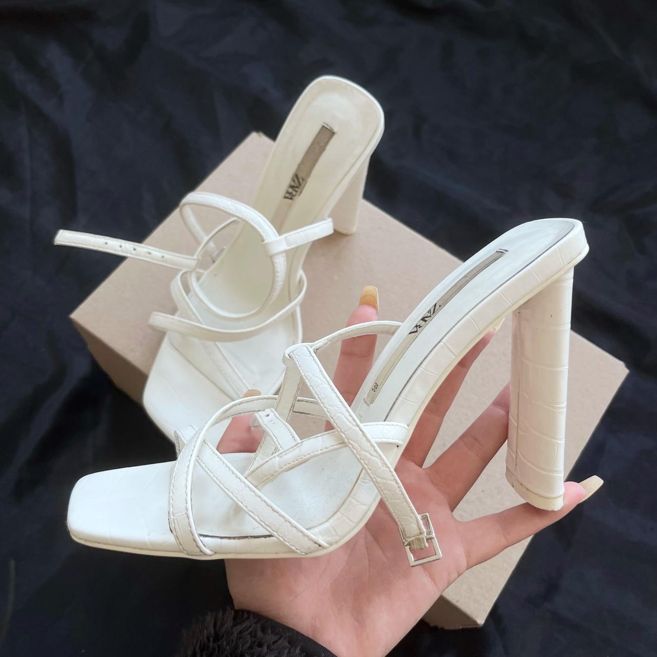 zara chaussures transparentes