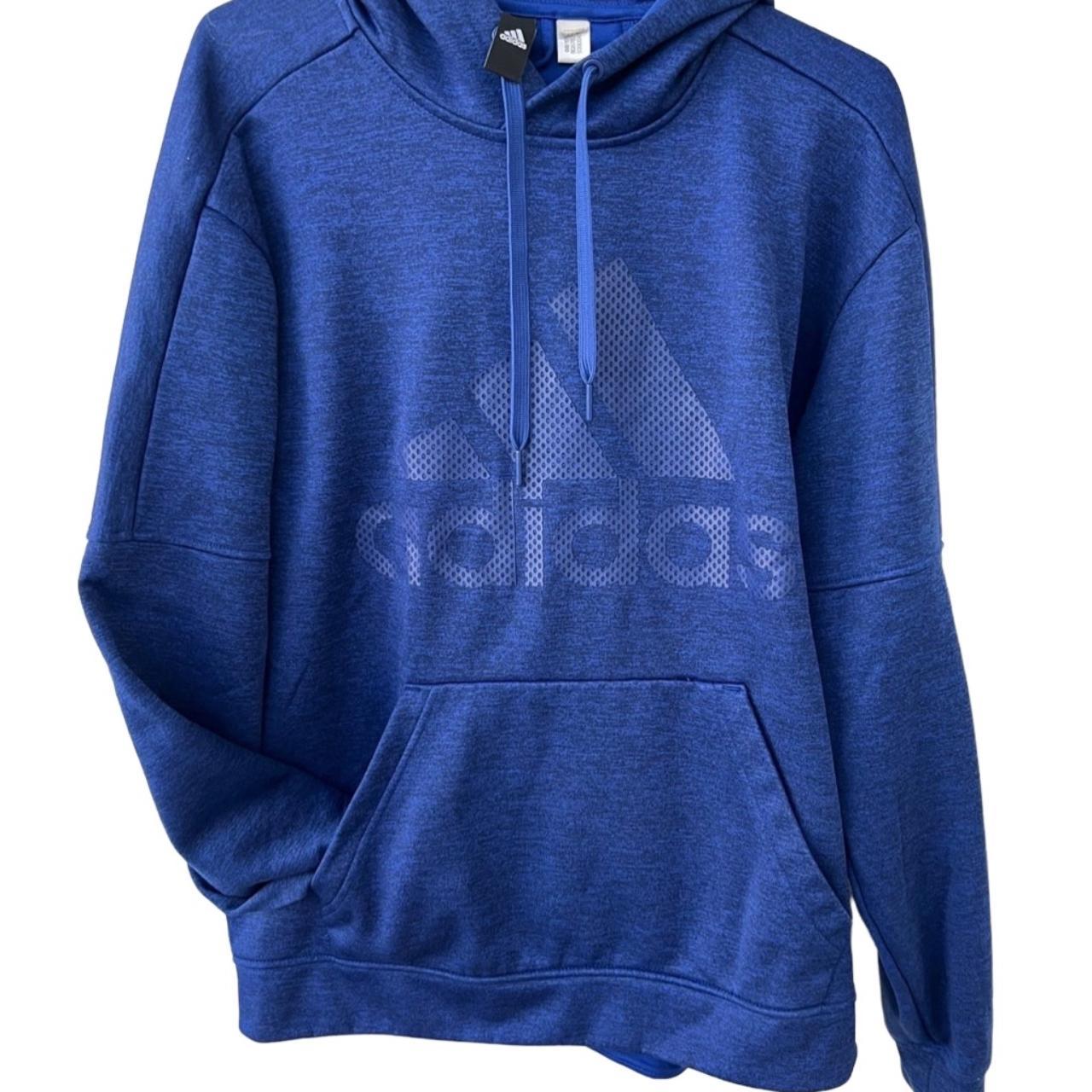 adidas men's team issue fleece pullover hoodie