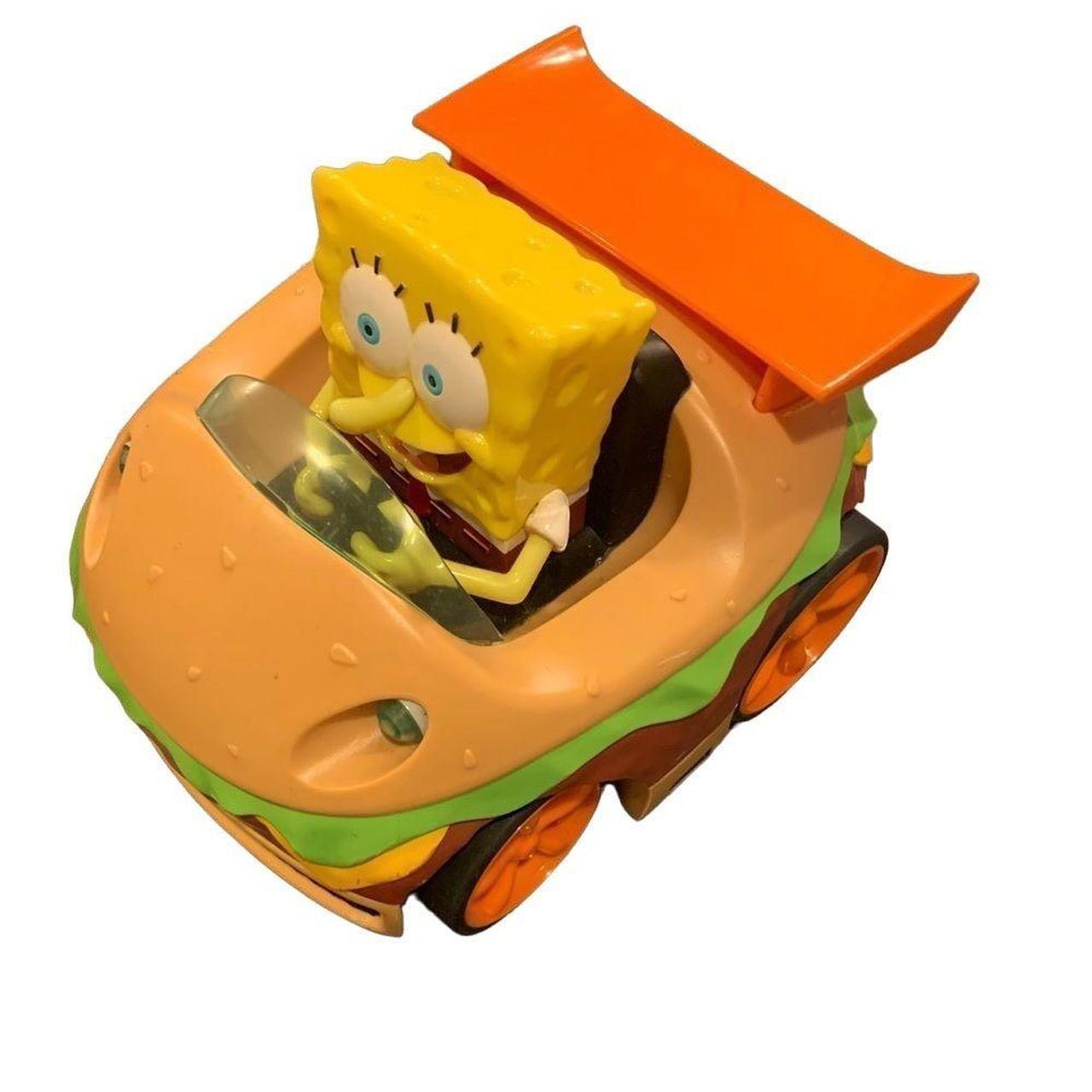 spongebob krabby patty car