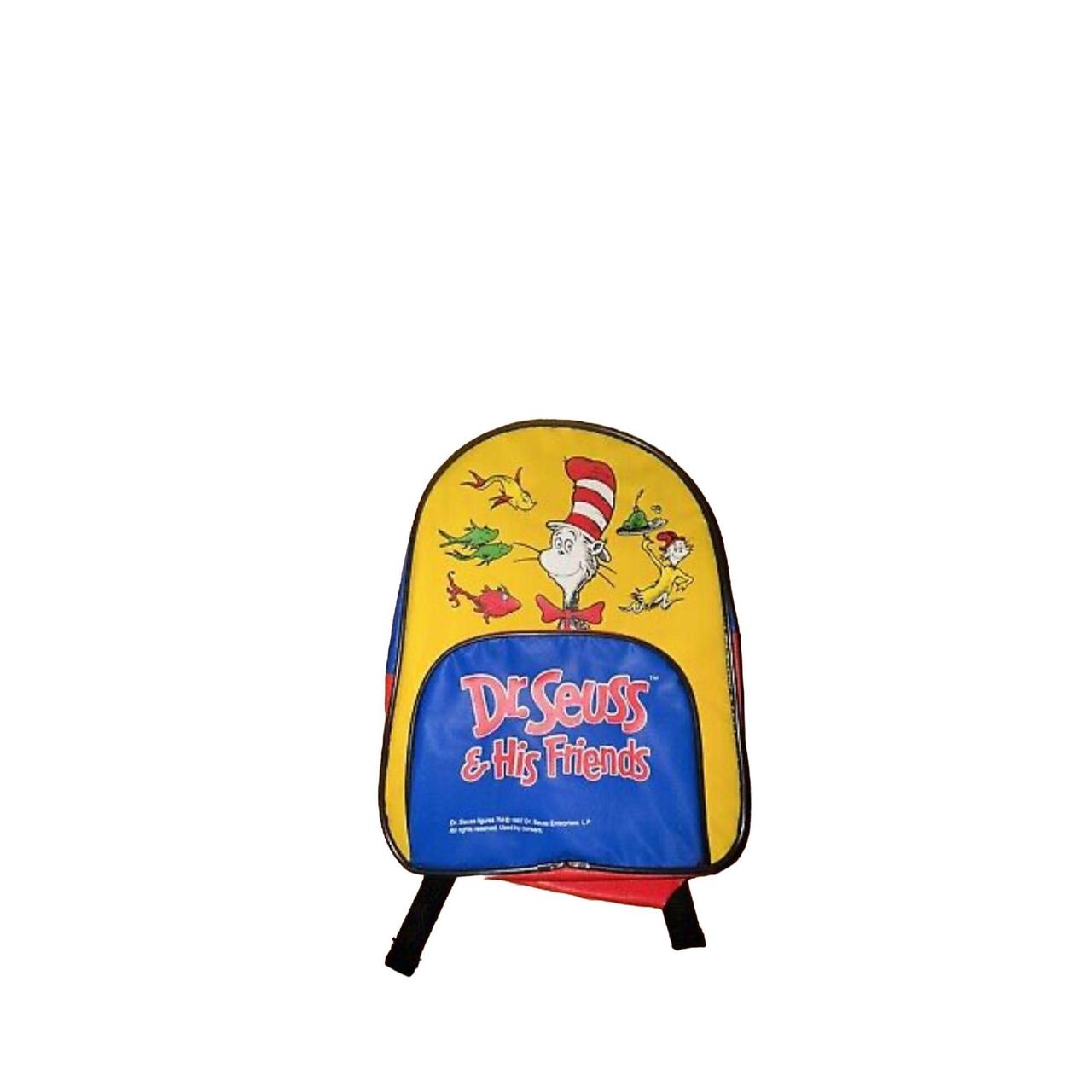 Dr seuss and his friends backpack best sale