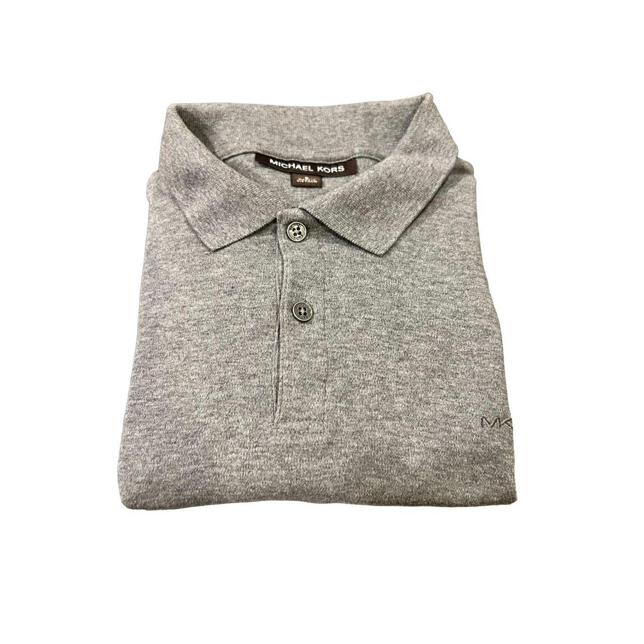 Michael kors deals polo mens grey