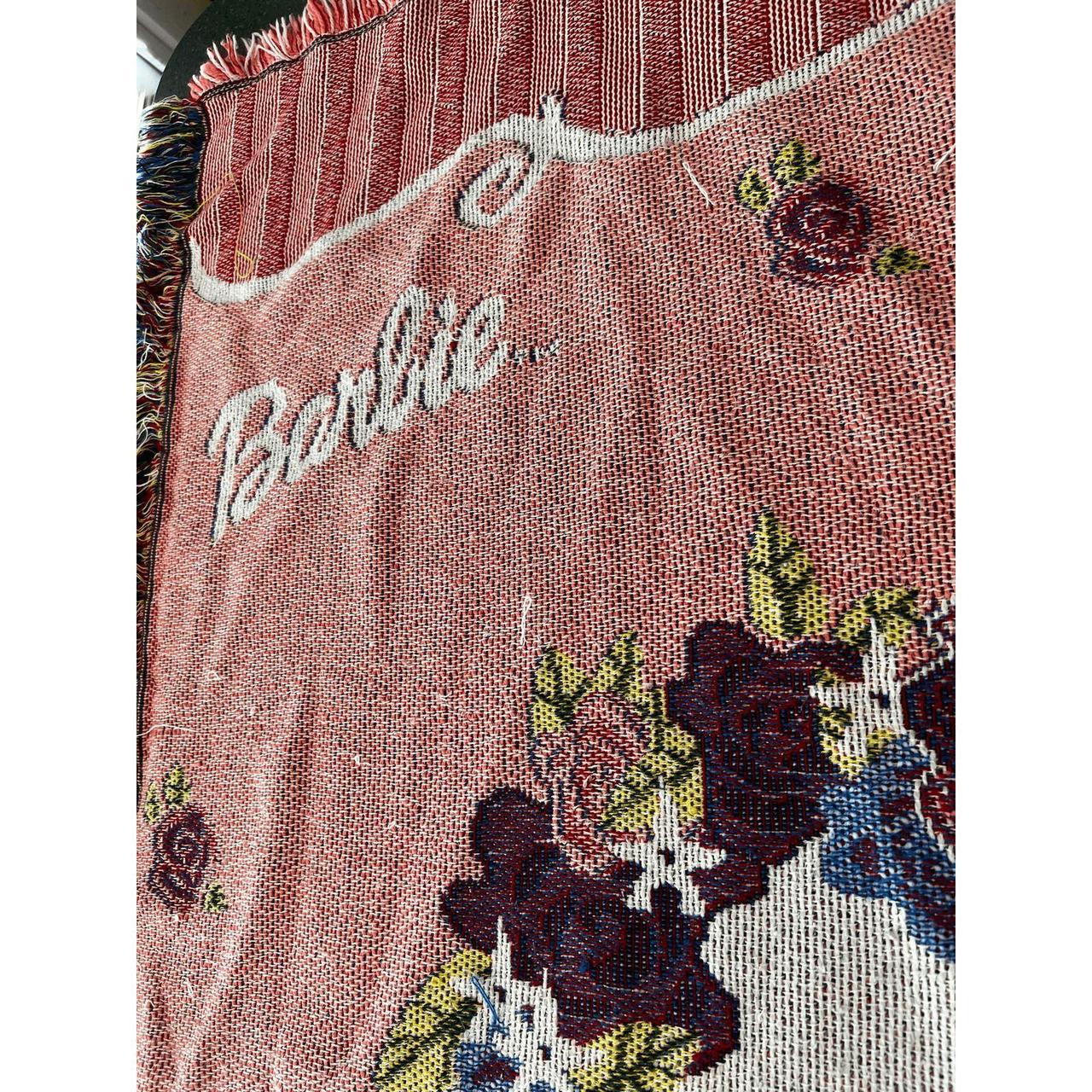 Vintage Barbie Tapestry Blanket 💗✨ No flaws! - Depop