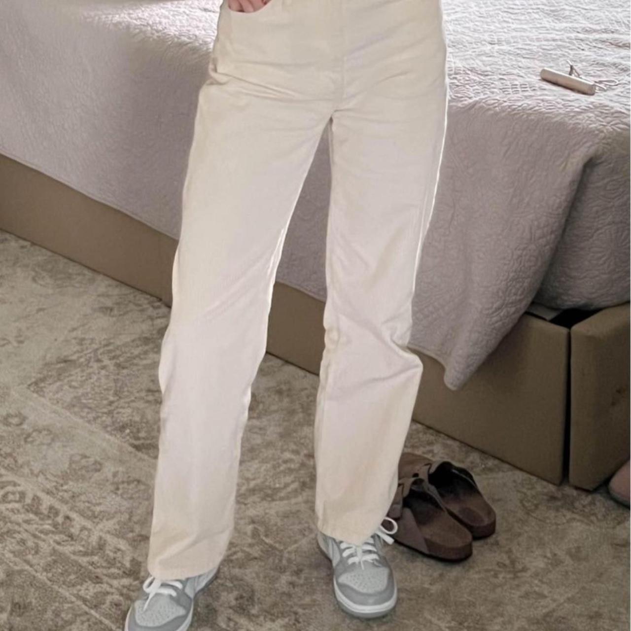 Hollister white outlet pants