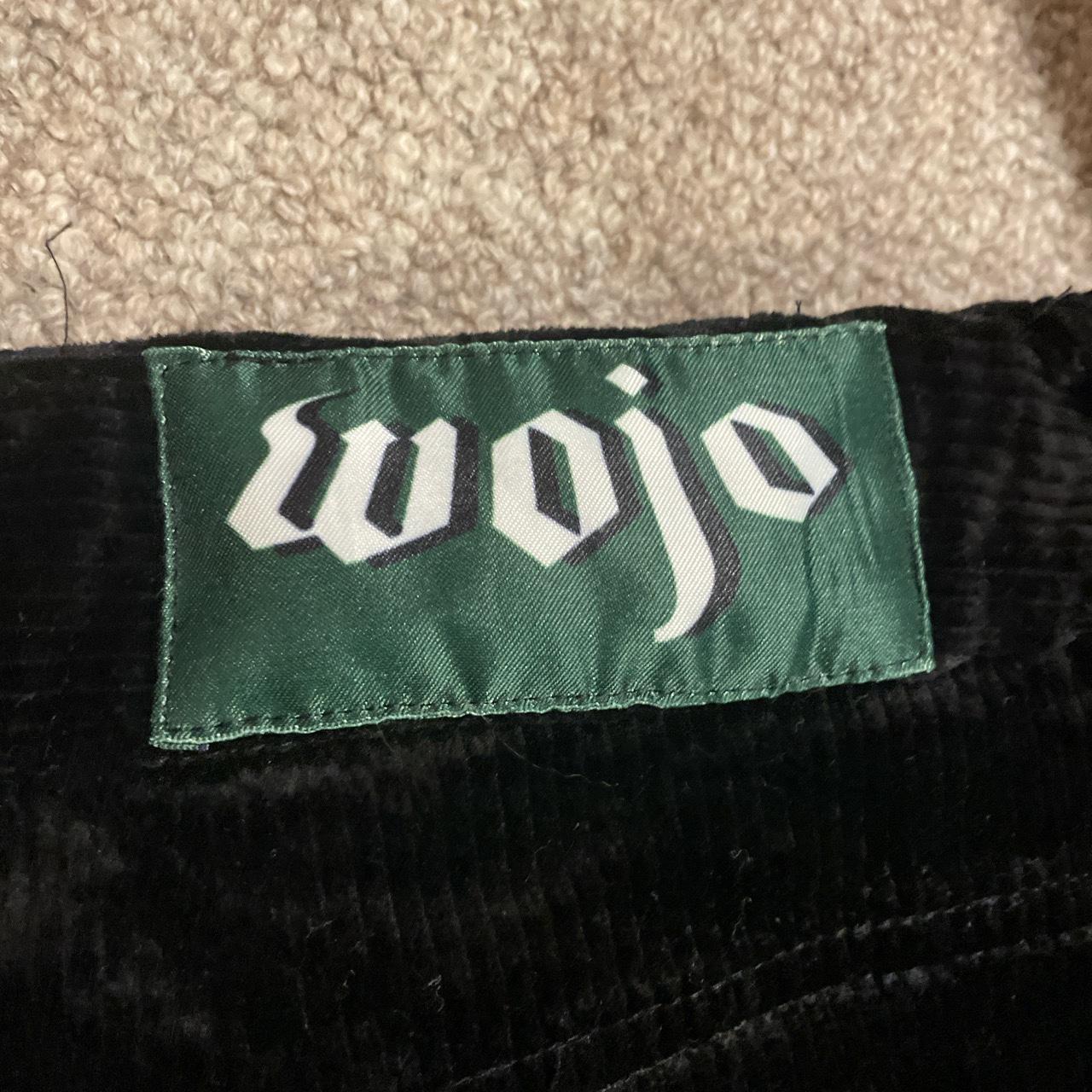 Wojo black baggy corduroy size small Brand new No... Depop