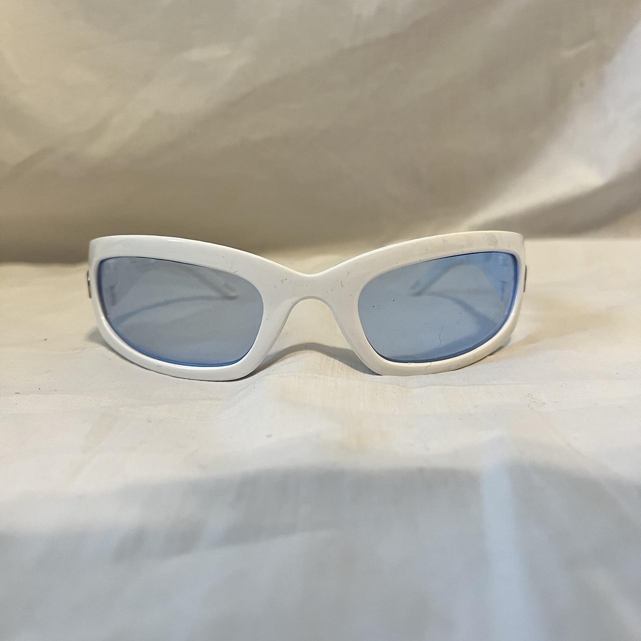 Women's White Sunglasses | Depop