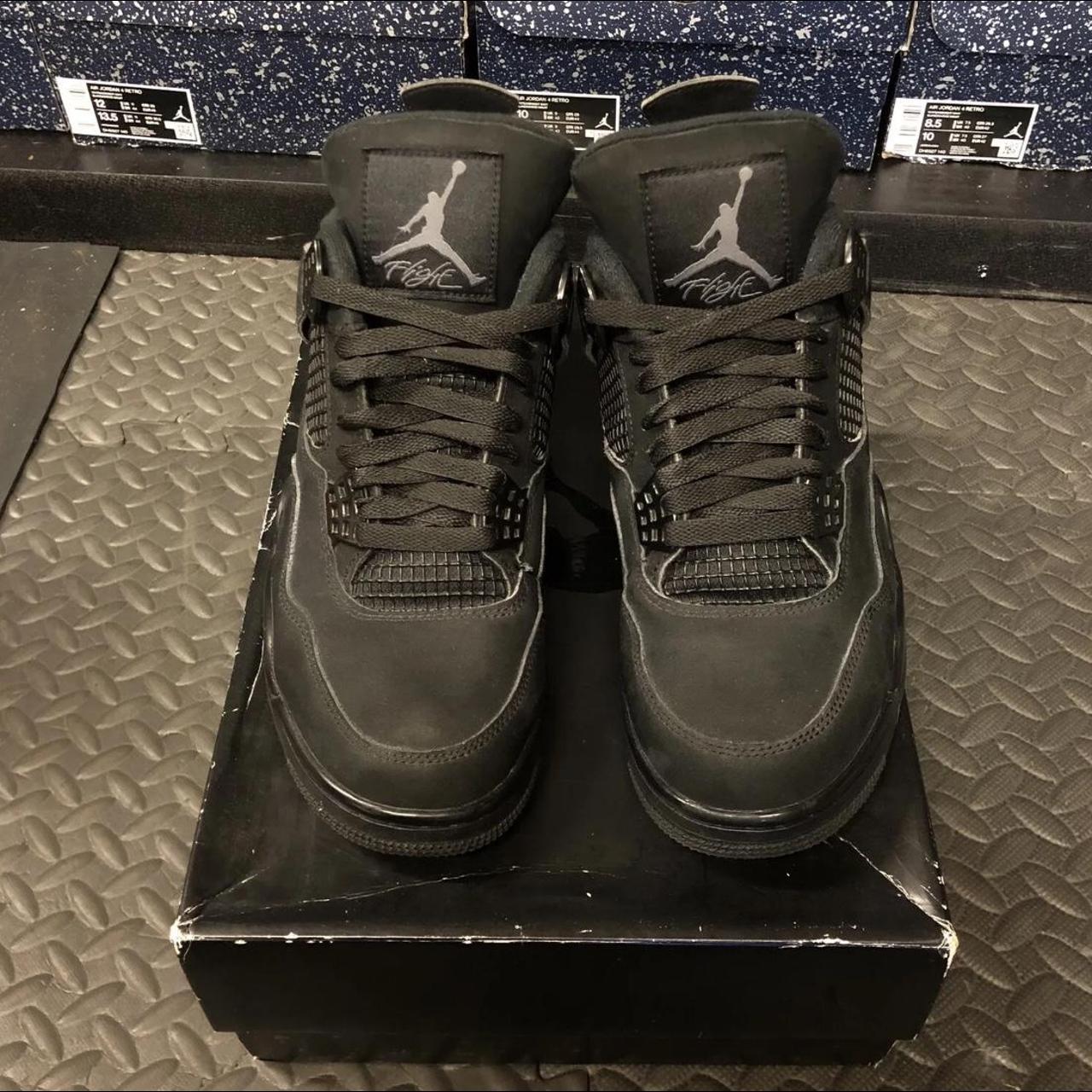 blackcat jordan 4's