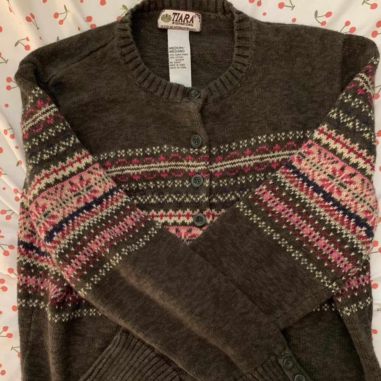 Vintage Tiara International cardigan Super comfy... Depop