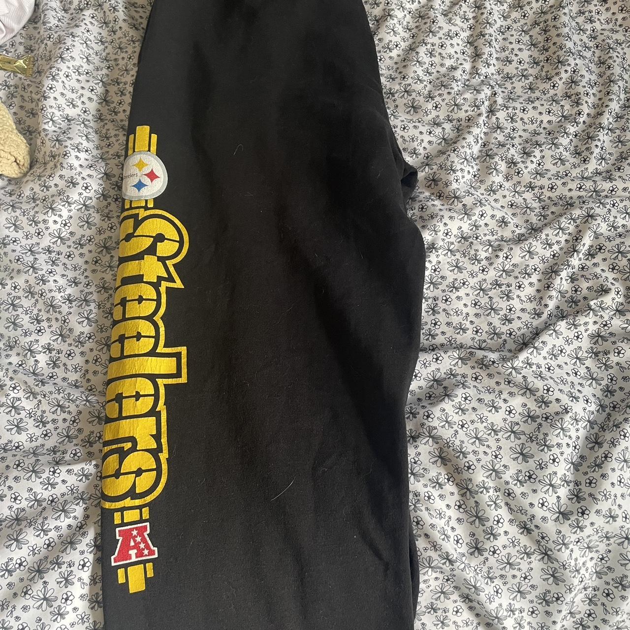 CUSTOM STEELERS PANTS! BEST FITS A XS-S! #steelers - Depop