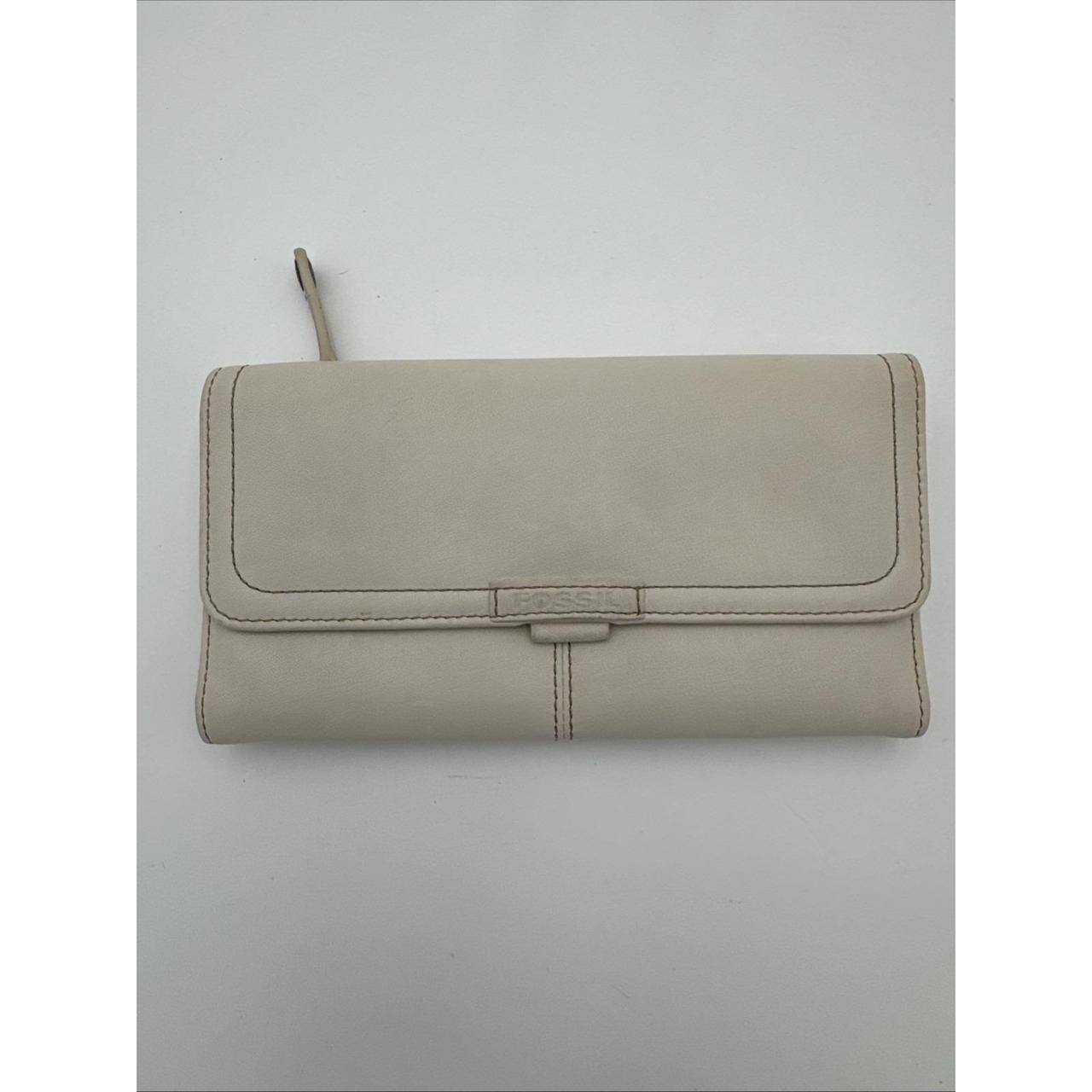 Fossil Women's Wallet - Cream – Fossil Cream Soft… - image 1