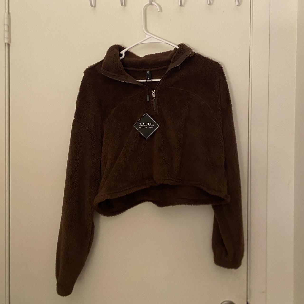 Zaful hot sale cropped hoodie