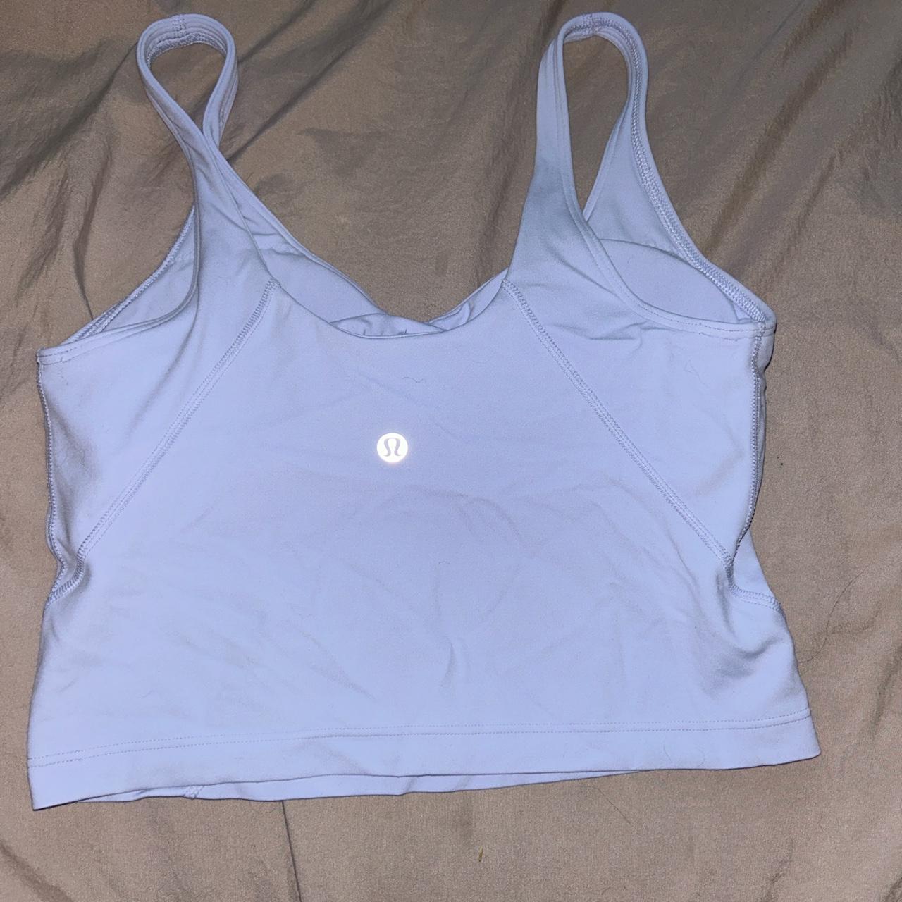 Baby Blue Lululemon Align Tank size 6 - Depop